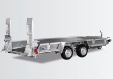 Variant Przyczepa do maszyn budowlanych Maxi Load 180x400 3,5t | pojedyncze rampy | Beavertail