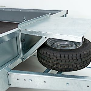 Variant Przyczepa do maszyn budowlanych Maxi Load 180x400 3,5t | pojedyncze rampy | Beavertail - obrazek 8