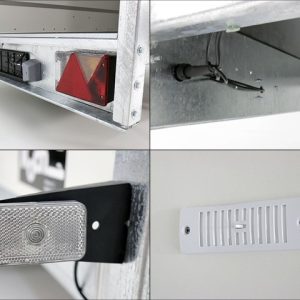 Blyss Przyczepa furgonowa 146x304cm Wys.:180cm 1,3t | PROMOCJA - obrazek 3