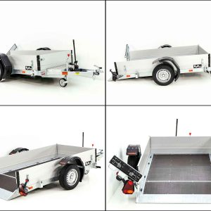 Vezeko Przyczepa opuszczana 127x246 cm 750 kg | Nadstawka burtowa - obrazek 6