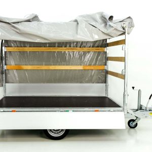 Eduard Przyczepa platformowa 2615 GE | 150x256 cm | 1,35t | Plandeka wysoka 160cm - obrazek 7