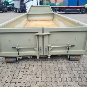 Roll-Off-Container mit grauen Doppelflügeltüren (12 m³) - obrazek 7