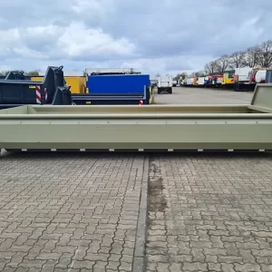 Roll-Off-Container mit grauen Doppelflügeltüren (12 m³) - obrazek 5