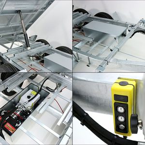 Unsinn Wywrotka trójstronna UDK 175x306cm 2,6t | pompa elektryczna | pompa awaryjna - obrazek 4