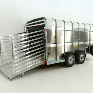 Ifor Williams Przyczepa do bydła TA510 14x7 178x434 cm | Wys. 213 cm | 3,5t | Kombi/Rampa - obrazek 14