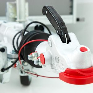 Vezeko Przyczepa do maszyn budowlanych BA 190x390 cm 3,5t | szara | Rampy uchylne | SB - obrazek 7