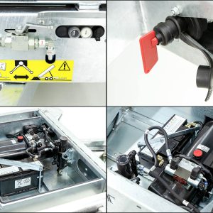 Przyczepa wywrotka tylna wielofunkcyjna Twintrailer TR35-40 3,5t | 192x402x140cm | TridaX - obrazek 5