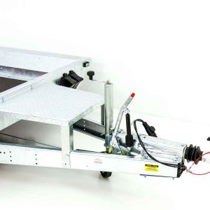 Temared Przyczepa do maszyn budowlanych Builder 183x400 cm 3,5t | rampa - obrazek 11