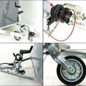 Cheval Liberte Przyczepa do koni GOLD Origins | szara - obrazek 7