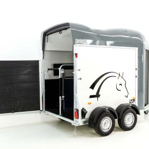 Cheval Liberte Przyczepa do koni GOLD Origins | szara - obrazek 9