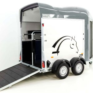 Cheval Liberte Przyczepa do koni GOLD Origins | szara - obrazek 10