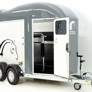 Cheval Liberte Przyczepa do koni GOLD Origins | szara - obrazek 12