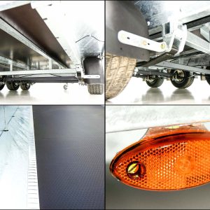 Ifor Williams Przyczepa platformowa 204x550 cm | 3,5t | Wywrotka | Typ TB 5521 - obrazek 3