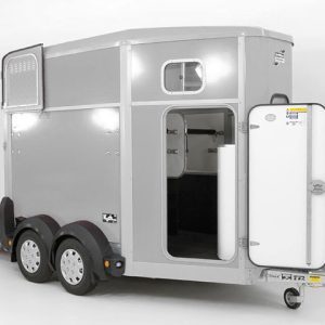 Ifor Williams Przyczepa do koni HB506 | Siodlarnia | srebrna - obrazek 8