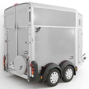 Ifor Williams Przyczepa do koni HB506 | Siodlarnia | srebrna - obrazek 9