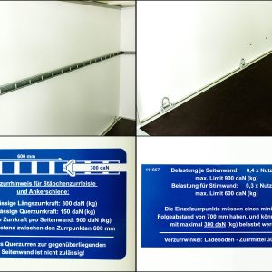 Unsinn Przyczepa furgonowa UKU 142x255cm Wys.:153cm 1,4t - obrazek 11