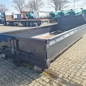 Kontener rolkowy z czarnymi drzwiami dwuskrzydłowymi (11 m³) - obrazek 7