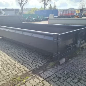 Kontener rolkowy z czarnymi drzwiami dwuskrzydłowymi (11 m³) - obrazek 4