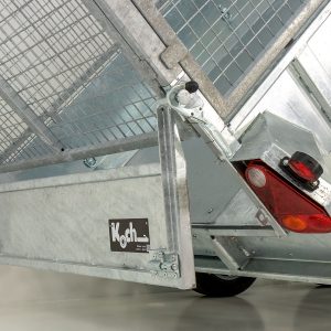 Variant wywrotka tylna 150x300cm 3,5t | Pompa elektryczna | Nadstawka siatkowa 80 cm - obrazek 10