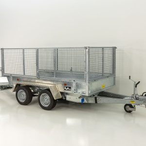 Variant wywrotka tylna 150x300cm 3,5t | Pompa elektryczna | Nadstawka siatkowa 80 cm