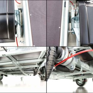 Vezeko Przyczepa opuszczana Tandem 162x345 cm 3,5 t | E-Pompa - obrazek 3