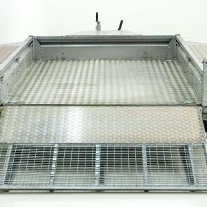 Ifor Williams Przyczepa do maszyn budowlanych GX105 HD 157x303 3,5t | alu | rampa najazdowa - obrazek 2