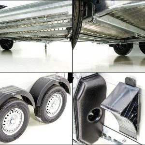 Cheval Liberte Przyczepa do koni GOLD Origins | biała - obrazek 9