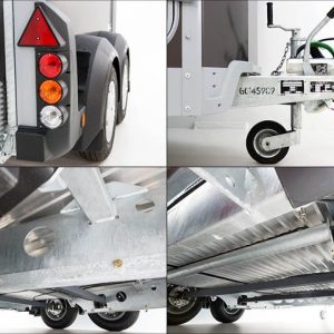 Ifor Williams Przyczepa do koni HB506 | Siodlarnia | antracytowa - obrazek 5