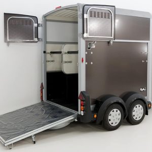Ifor Williams Przyczepa do koni HB506 | Siodlarnia | antracytowa - obrazek 11