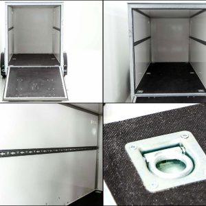 Blyss Przyczepa furgonowa 130x262cm Wys.:150cm 1,3t | Rampa | SW - obrazek 10