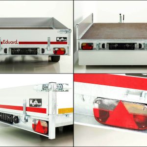 Eduard Przyczepa platformowa 3518 GD | 180x356 cm | 2,7t - obrazek 10