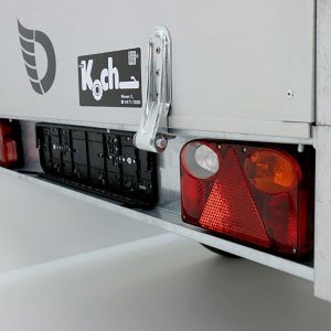 Debon wywrotka tylna 150x250cm 1,3t | Pompa elektryczna - obrazek 3