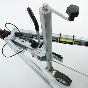 Debon wywrotka tylna 150x250cm 1,3t | Pompa elektryczna - obrazek 5