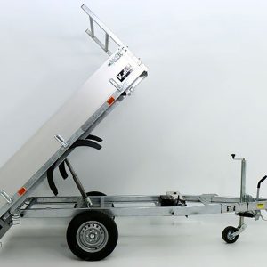 Debon wywrotka tylna 150x250cm 1,3t | Pompa elektryczna