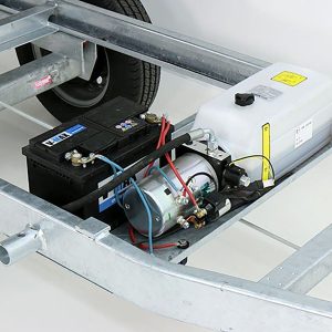 Debon wywrotka tylna 150x250cm 1,3t | Pompa elektryczna - obrazek 14