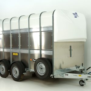 Ifor Williams Przyczepa do bydła TA510 14x7 178x434 cm | Wys. 213 cm | 3,5t