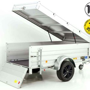 Przyczepa skrzyniowa z pokrywą Edition 35" 125x250cm 1300kg | wysokość 65cm Typ 4.13"