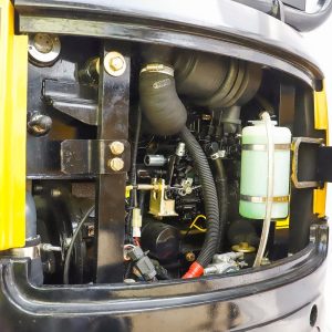 Minikoparka „Bobmaster Premium” – Diesel, 1200 kg z ramieniem przegubowym + joystick - obrazek 7