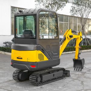 Minikoparka „Bobmaster Premium” – Diesel, 1200 kg z ramieniem przegubowym + joystick - obrazek 4