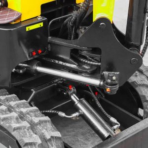 Minikoparka „Bobmaster Plus” – Diesel, 970 kg + zestaw łyżek - obrazek 5